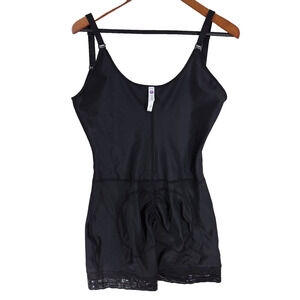 Vanna Belt V Vest Shapewear Tank Top Compression Bodysuit Black Womens 3XL NWT
